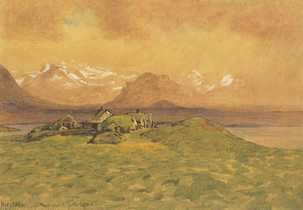 Hofstaðabærinn på Þórsnes.