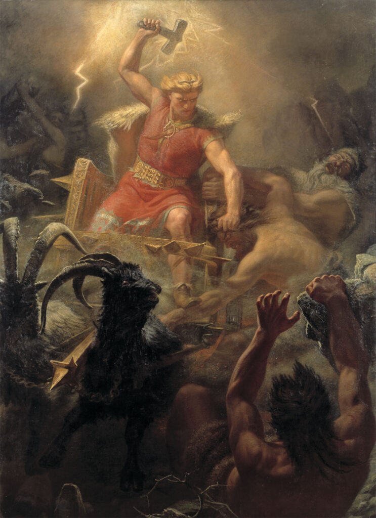 Thors kamp med jætterne.